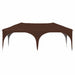 Pop-up partytent 575 x 288 x 245 cm Bruin Oxford Stof