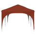 Pop-up partytent 575 x 288 x 245 cm Terracotta Oxford Stof