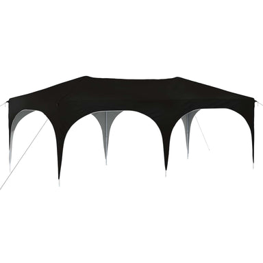 Pop-up partytent 575 x 288 x 245 cm Zwart Oxford Stof
