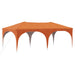 Pop-up partytent 575 x 288 x 245 cm Oranje Oxford Stof