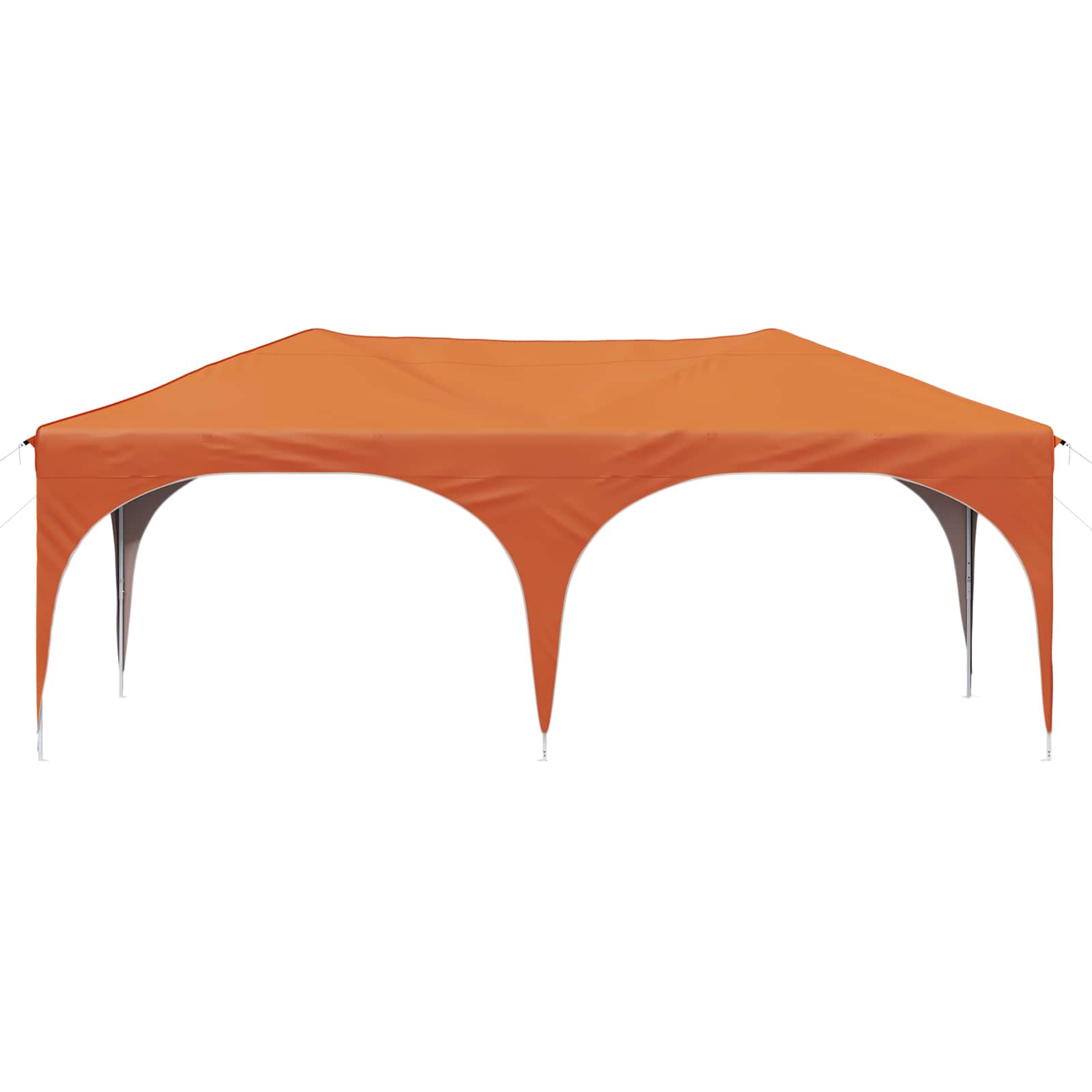 Pop-up partytent 575 x 288 x 245 cm Oranje Oxford Stof