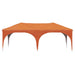 Pop-up partytent 575 x 288 x 245 cm Oranje Oxford Stof