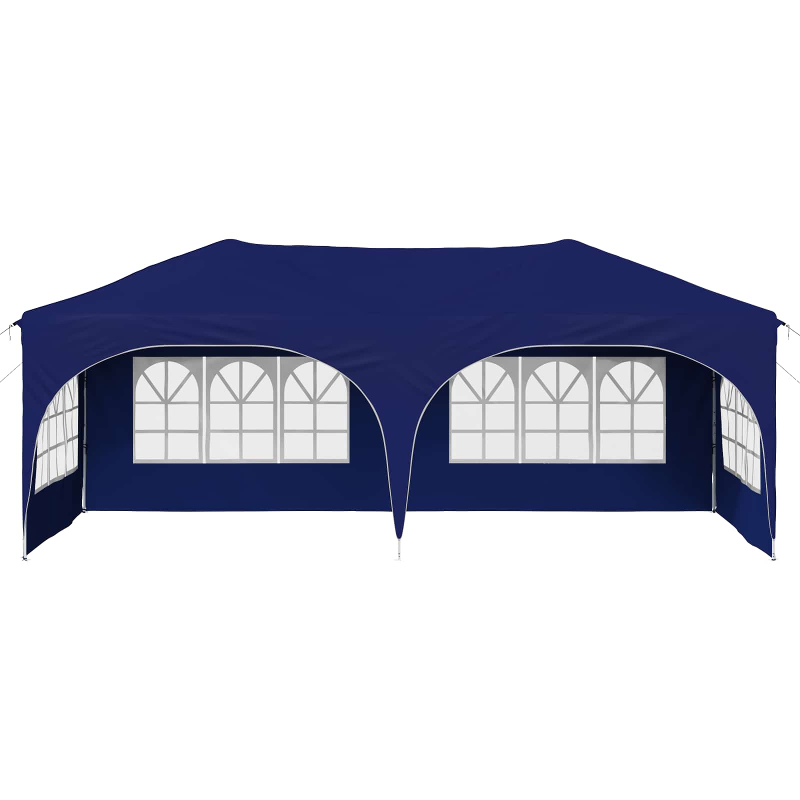 Pop-up partytent 575 x 288 x 245 cm Blauw Oxford Stof