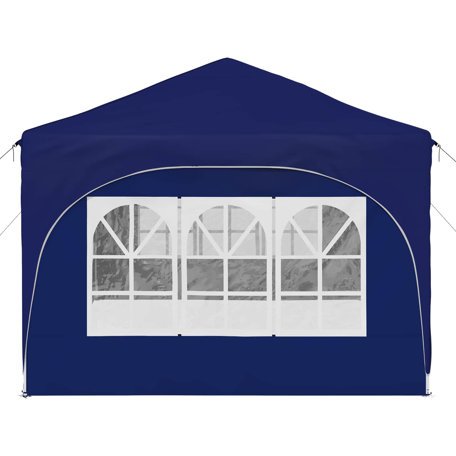 Pop-up partytent 575 x 288 x 245 cm Blauw Oxford Stof