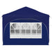 Pop-up partytent 575 x 288 x 245 cm Blauw Oxford Stof