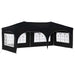 Pop-up partytent 575 x 288 x 245 cm Antracietkleurig