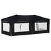 Pop-up partytent 575 x 288 x 245 cm Antracietkleurig