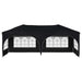 Pop-up partytent 575 x 288 x 245 cm Antracietkleurig