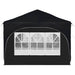 Pop-up partytent 575 x 288 x 245 cm Antracietkleurig