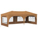 Pop-up partytent 575 x 288 x 245 cm Beige Oxford Stof