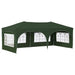 Pop-up partytent 575 x 288 x 245 cm Groen Oxford Stof
