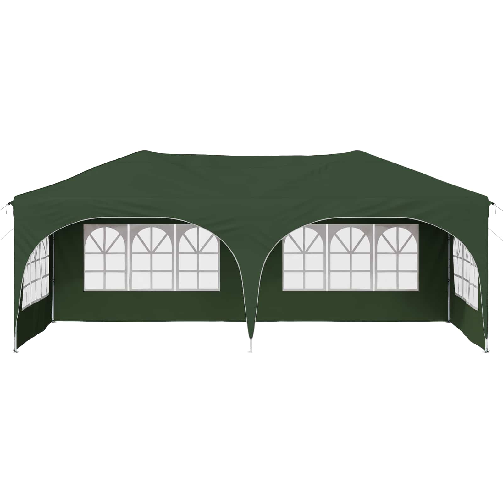 Pop-up partytent 575 x 288 x 245 cm Groen Oxford Stof