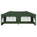 Pop-up partytent 575 x 288 x 245 cm Groen Oxford Stof