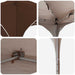 Pop-up partytent 575 x 288 x 245 cm Bruin Oxford Stof