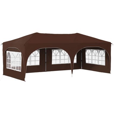 Pop-up partytent 575 x 288 x 245 cm Bruin Oxford Stof
