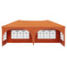 Pop-up partytent 575 x 288 x 245 cm Oranje Oxford Stof