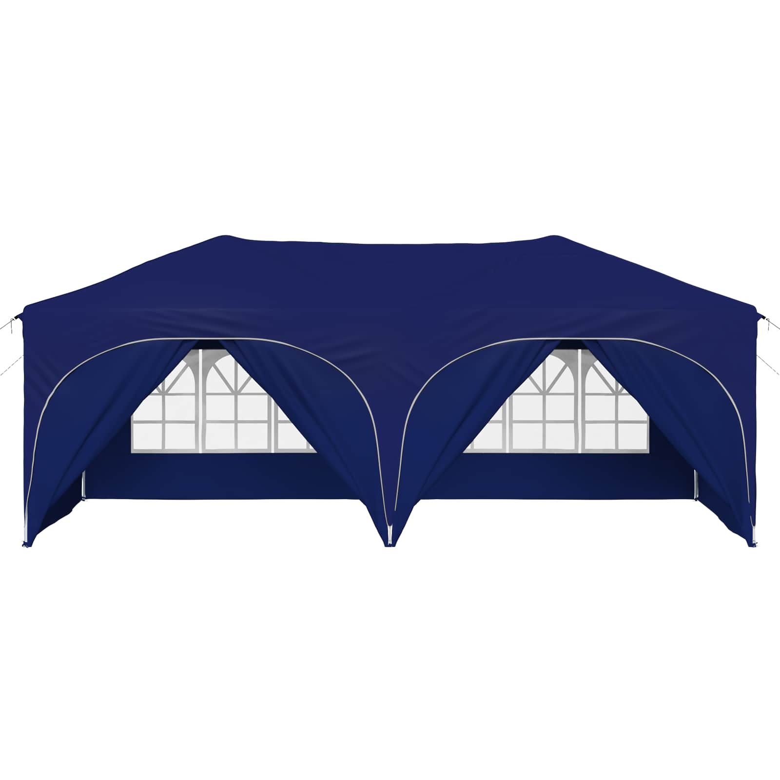 Pop-up partytent 575 x 288 x 245 cm Blauw Oxford Stof