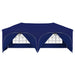 Pop-up partytent 575 x 288 x 245 cm Blauw Oxford Stof