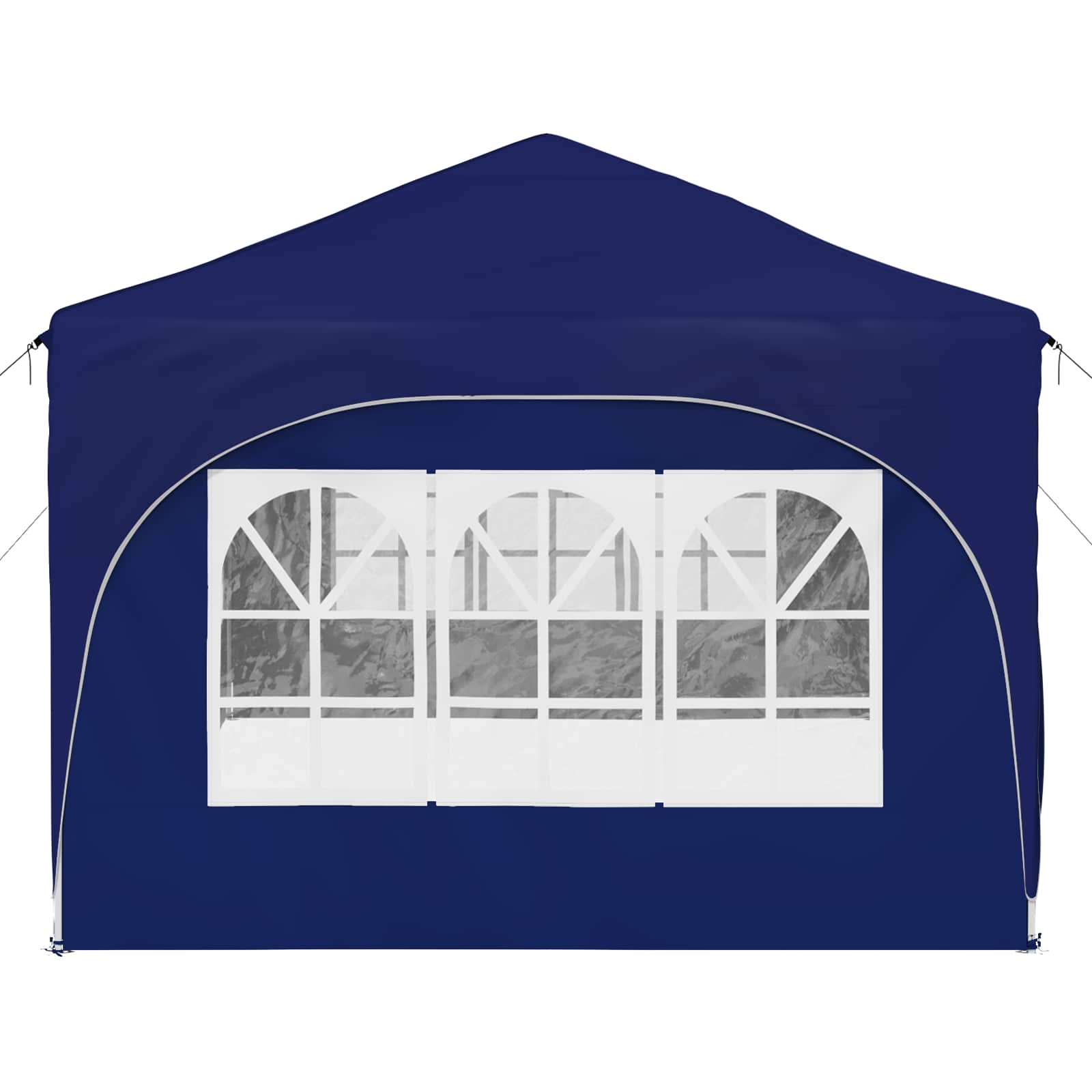 Pop-up partytent 575 x 288 x 245 cm Blauw Oxford Stof