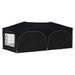 Pop-up partytent 575 x 288 x 245 cm Antracietkleurig