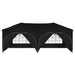 Pop-up partytent 575 x 288 x 245 cm Antracietkleurig
