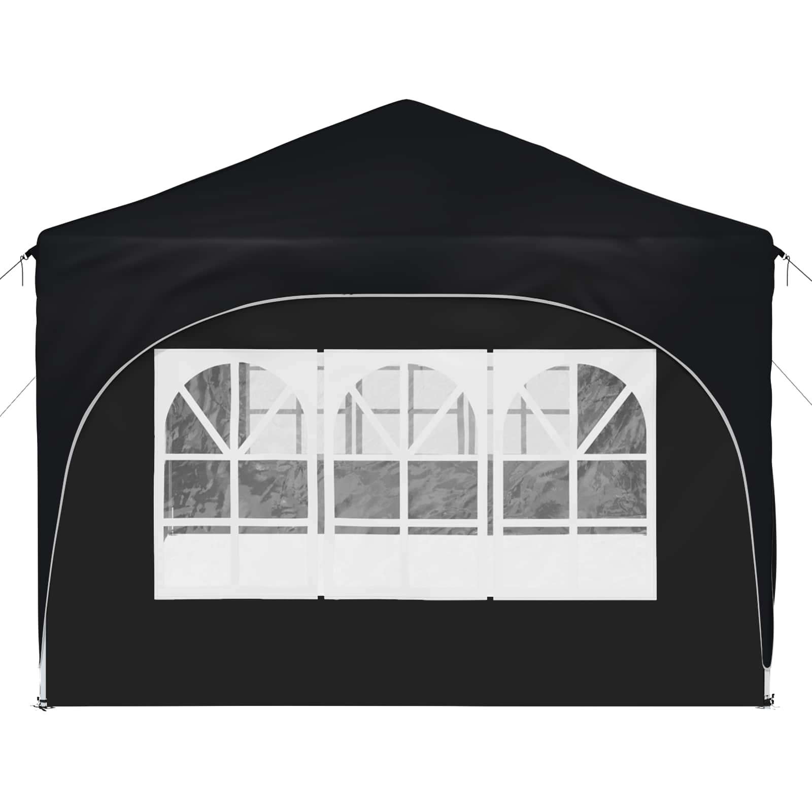 Pop-up partytent 575 x 288 x 245 cm Antracietkleurig