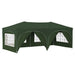 Pop-up partytent 575 x 288 x 245 cm Groen Oxford Stof