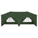 Pop-up partytent 575 x 288 x 245 cm Groen Oxford Stof