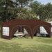 Pop-up partytent 575 x 288 x 245 cm Bruin Oxford Stof