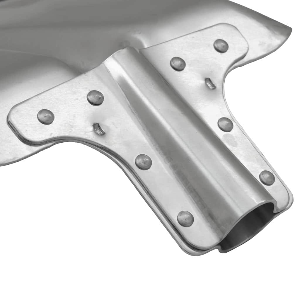 Schep Hoofd 4 st Zilver 43 x 32,5 cm Aluminium