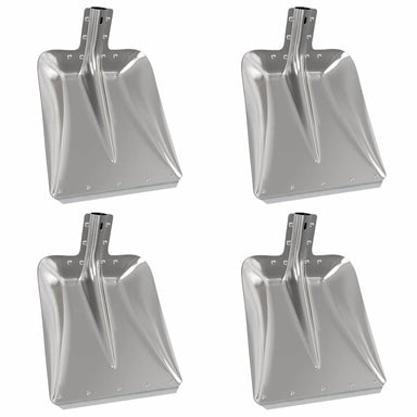 Schep Hoofd 4 st Zilver 45 x 38 cm Aluminium