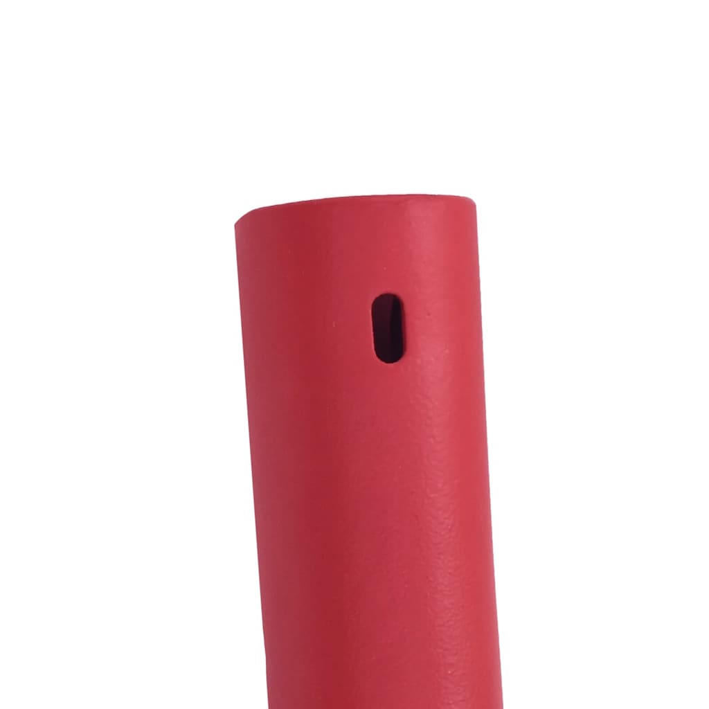 Schep Hoofd 4 st Rood 39,5 x 27,5 cm Gepoedercoat staal
