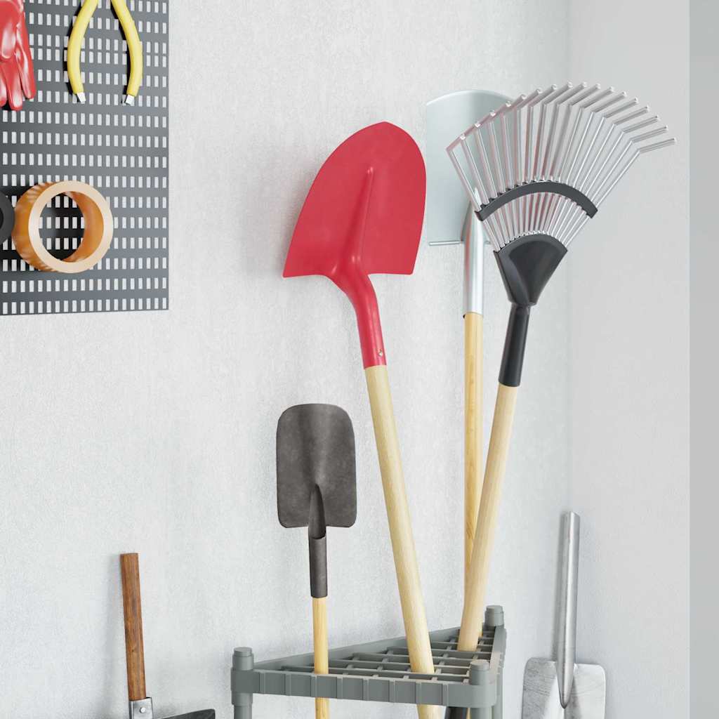 Schep Hoofd 4 st Rood 39,5 x 27,5 cm Gepoedercoat staal