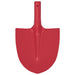 Schep Hoofd 4 st Rood 39,5 x 27,5 cm Gepoedercoat staal