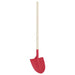 Schep Hoofd 4 st Rood 39,5 x 27,5 cm Gepoedercoat staal