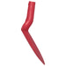 Schep Hoofd 4 st Rood 39,5 x 27,5 cm Gepoedercoat staal