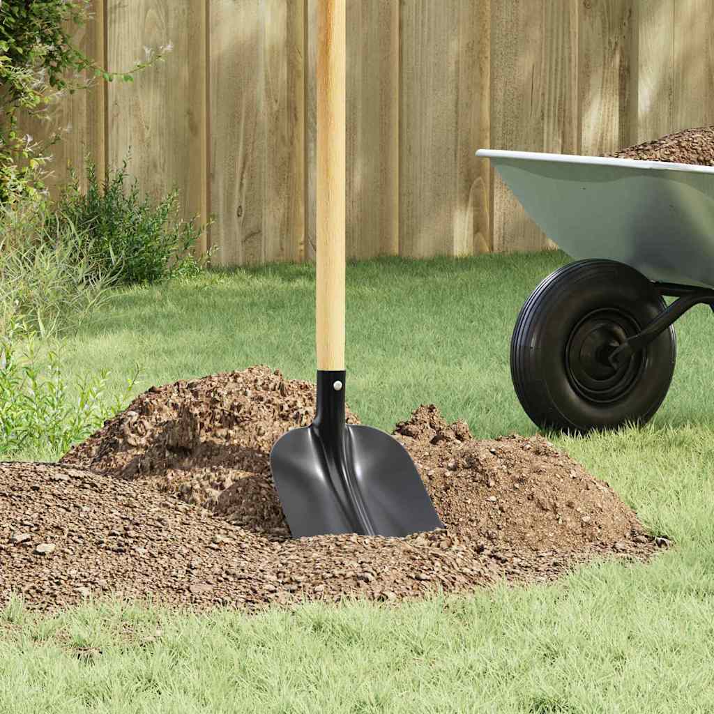Schep Hoofd 4 st Zwart 34,5 x 24 cm Gepoedercoat staal