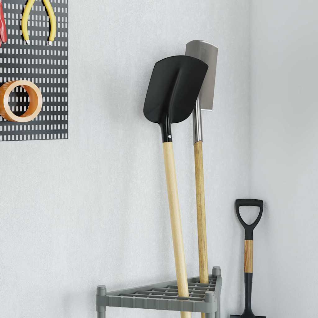 Schep Hoofd 4 st Zwart 34,5 x 24 cm Gepoedercoat staal