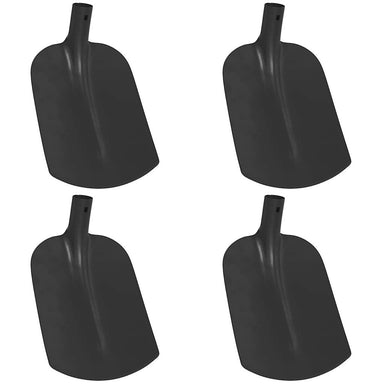 Schep Hoofd 4 st Zwart 34,5 x 24 cm Gepoedercoat staal