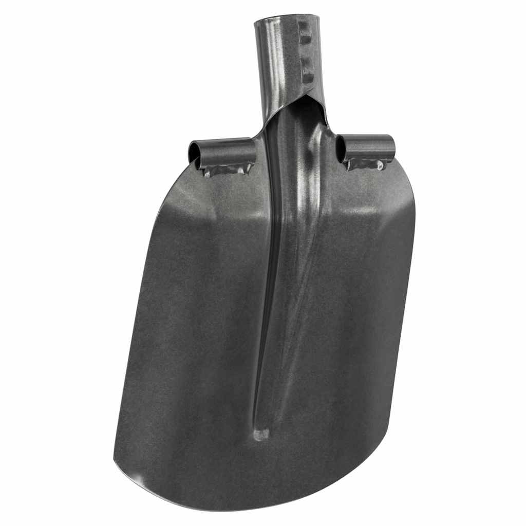 Schep Hoofd 4 st Zilver 33 x 21 cm Gepoedercoat staal