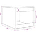 Kattenbak Omheining Zwart Eiken 47 x 59 x 42 cm Bewerkt hout