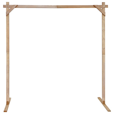 Trouwrand Licht Bruin 225 x 95 x 226 cm Massief Vurenhout