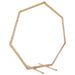 Trouwrand Licht Bruin 221 x 92 x 216 cm Massief Vurenhout
