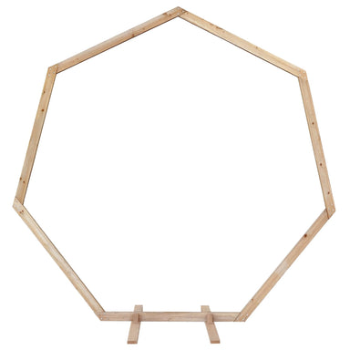 Trouwrand Licht Bruin 221 x 92 x 216 cm Massief Vurenhout