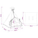 Dieren teepee met kussen Wit 40 x 40 x 50 cm Polyester