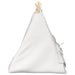 Dieren teepee met kussen Wit 60 x 60 x 70 cm Polyester