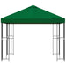 Paviljoen 3 x 3 m Groen Polyester en staal 190 gsm