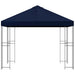 Paviljoen 3 x 3 m Blauw Polyester en staal 190 gsm