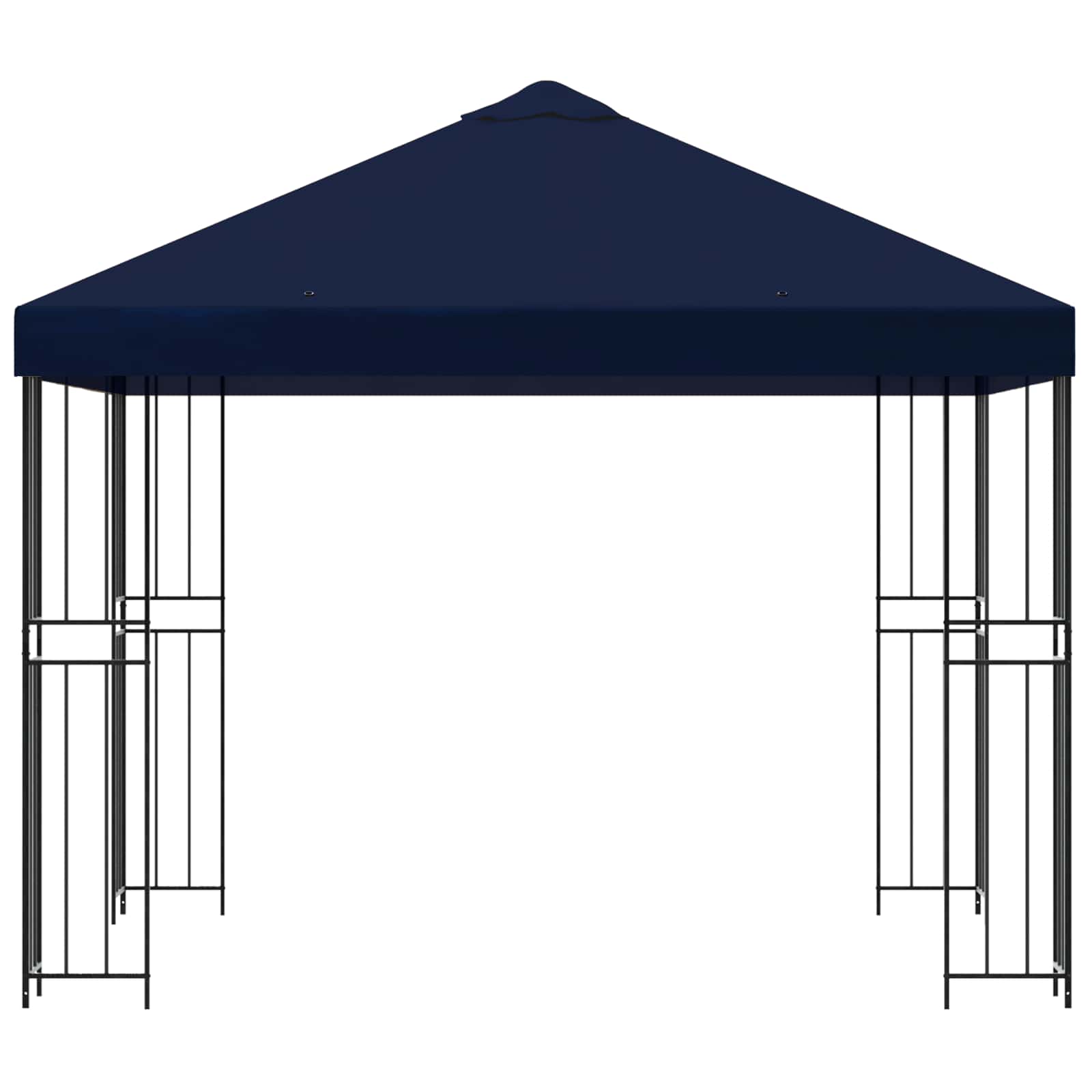 Paviljoen 3 x 3 m Blauw Polyester en staal 190 gsm
