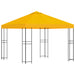 Paviljoen 3 x 3 m Geel Polyester en staal 190 gsm